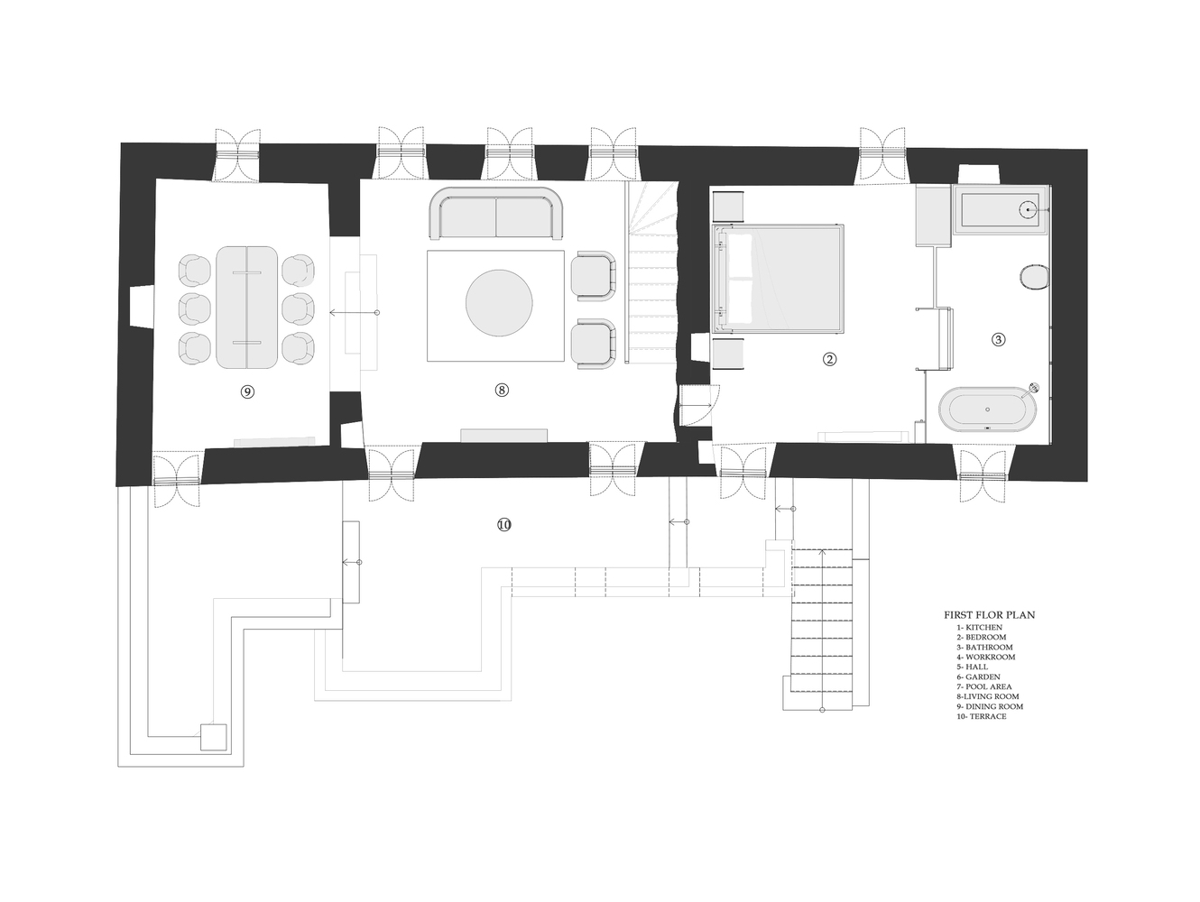 土耳其 Alaçati 石屋丨土耳其伊兹密尔丨Erdem Hamza Architecture-15