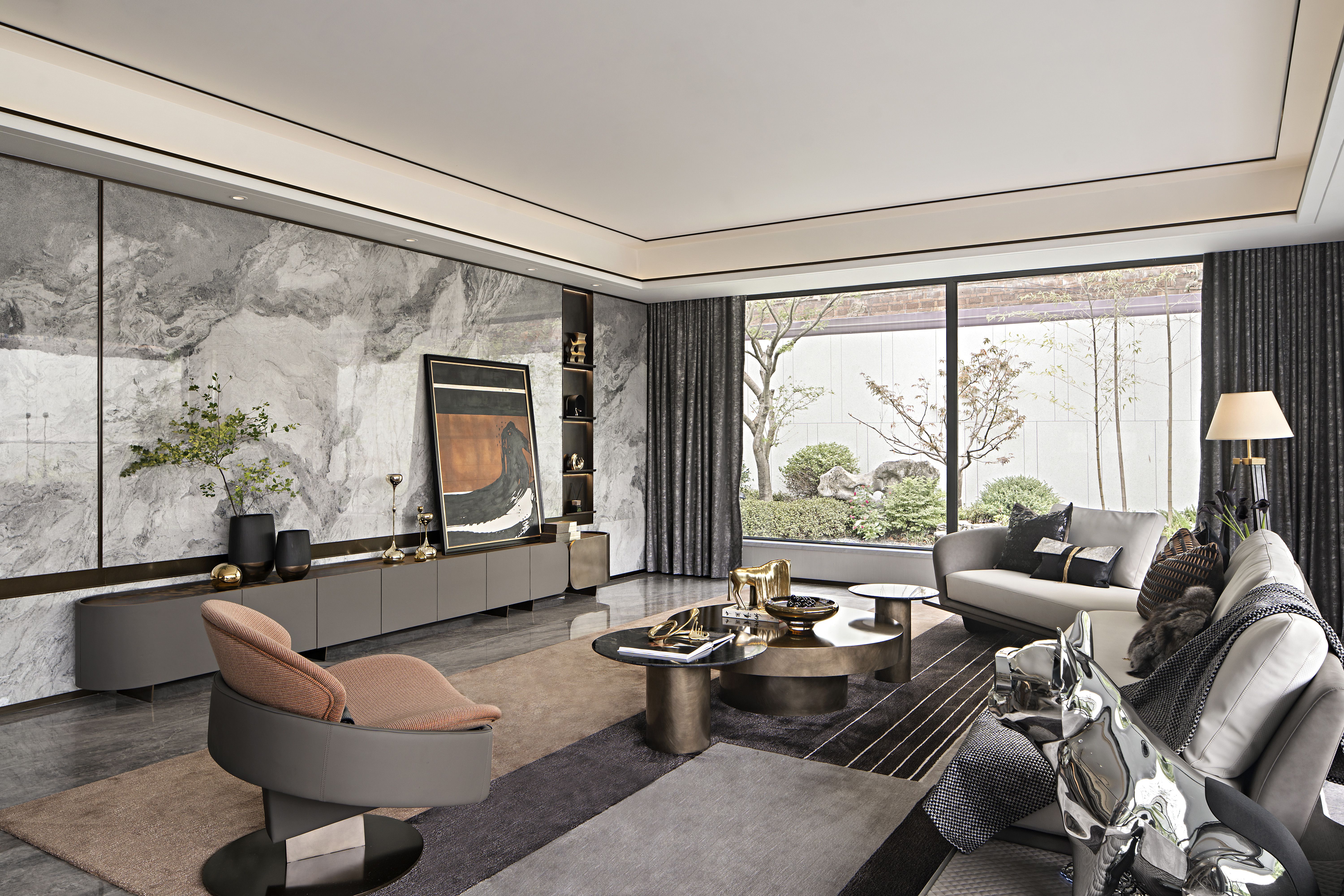 建发养云300m²大平层丨中国长沙丨盘石设计-3