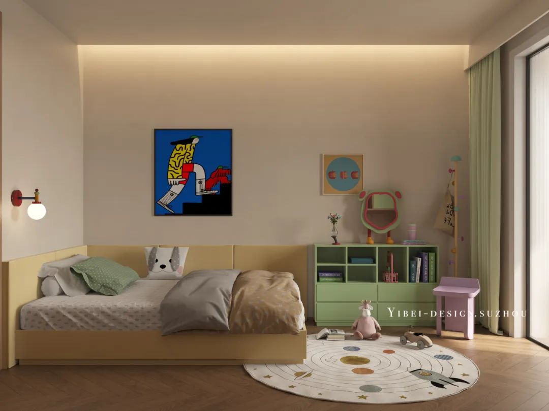 复古和浪漫全都要丨家装设计丨中国苏州丨YIBEI DESIGN-26