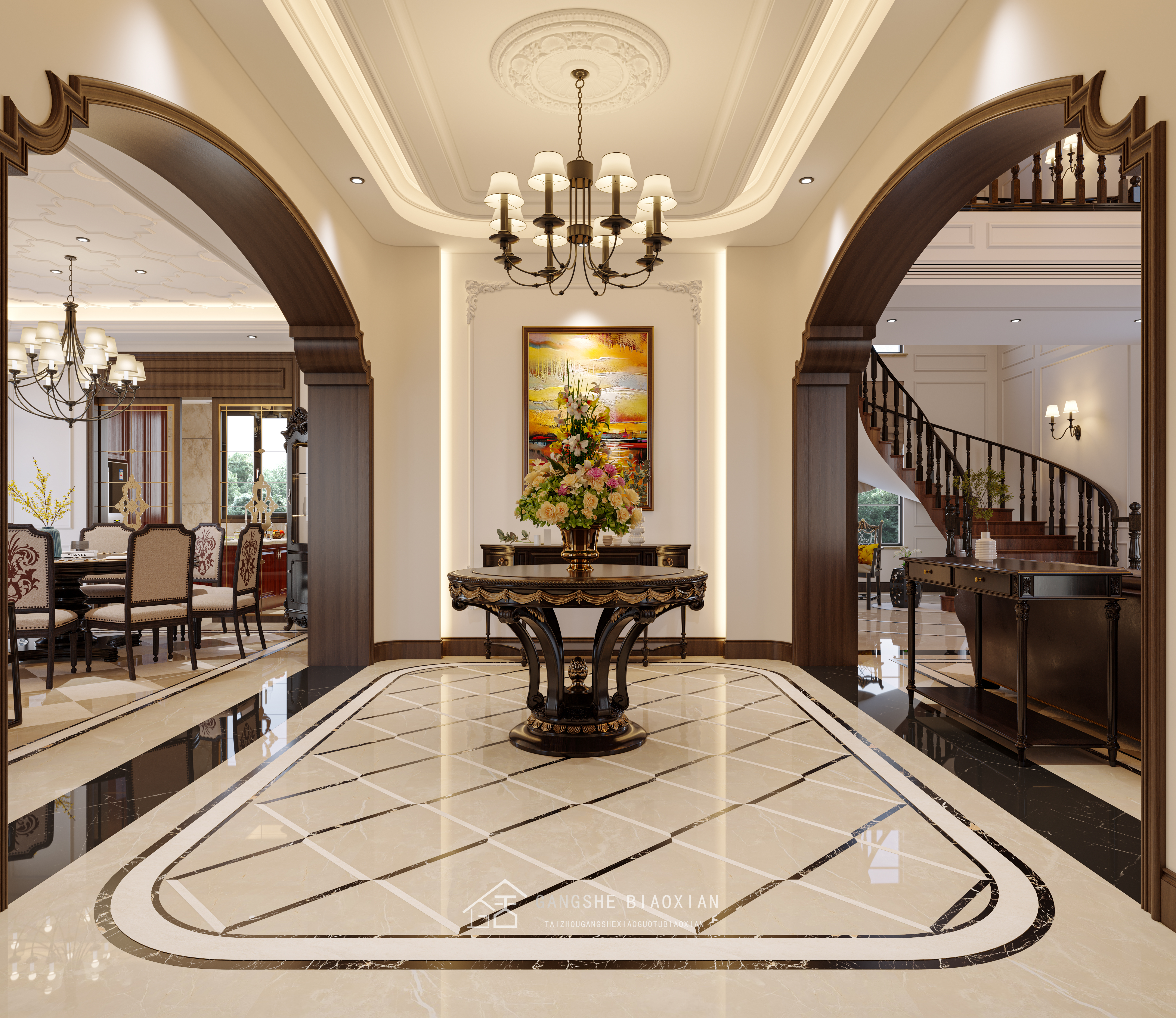 三月家装效果图合集丨冈舍效果图中端组-33