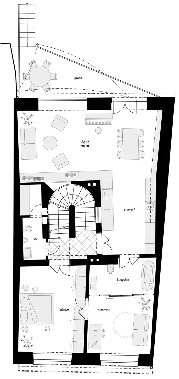 Kutná Hora 住宅丨捷克丨BYRÓ architekti-80