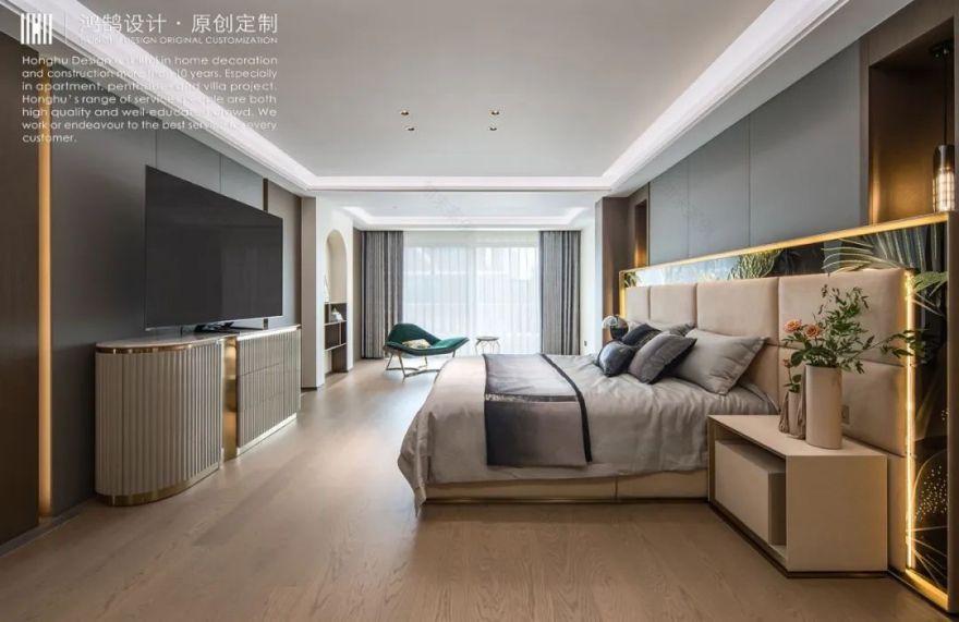 1000㎡别墅 | 星空影院+桑拿房的极致舒展。-48