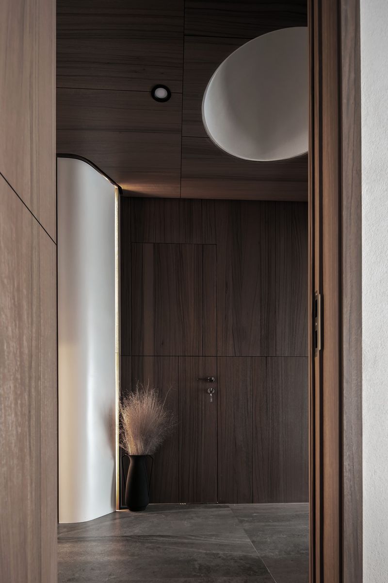 现代简约山语清晖，乐高模型与石材质感的空间对话-22