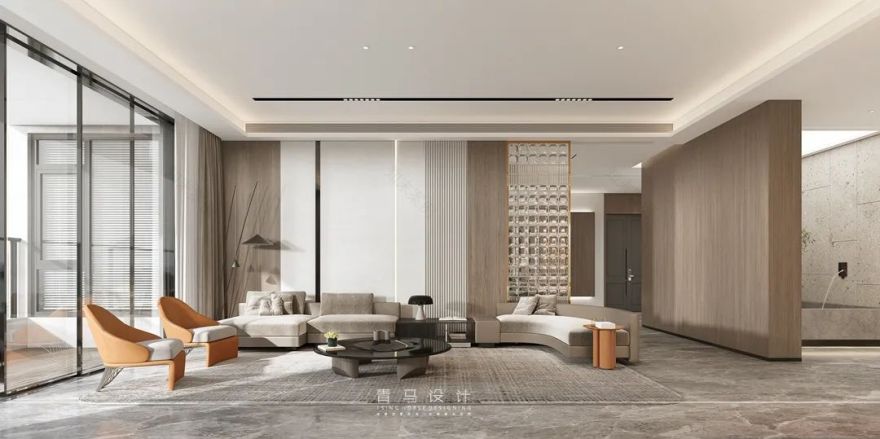 外滩一号丨青马别墅空间设计-45