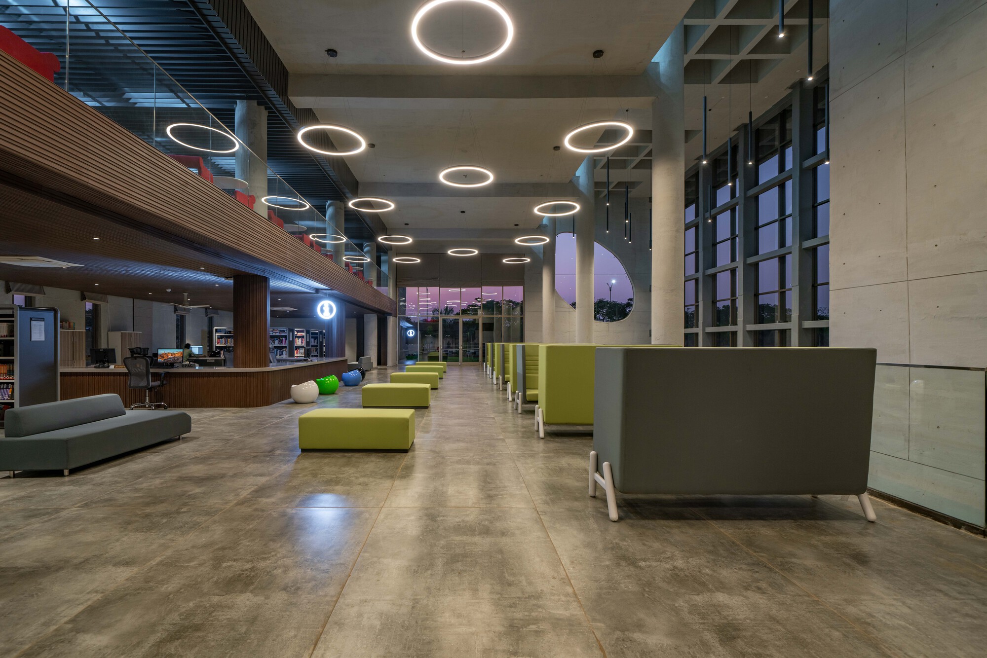 Wo·sen University 图书馆丨印度丨Designhaaus Solutions-29