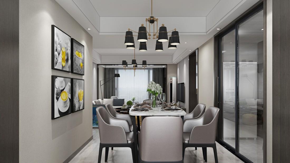 吉首市吉大五十二栋现代风格家居设计-5