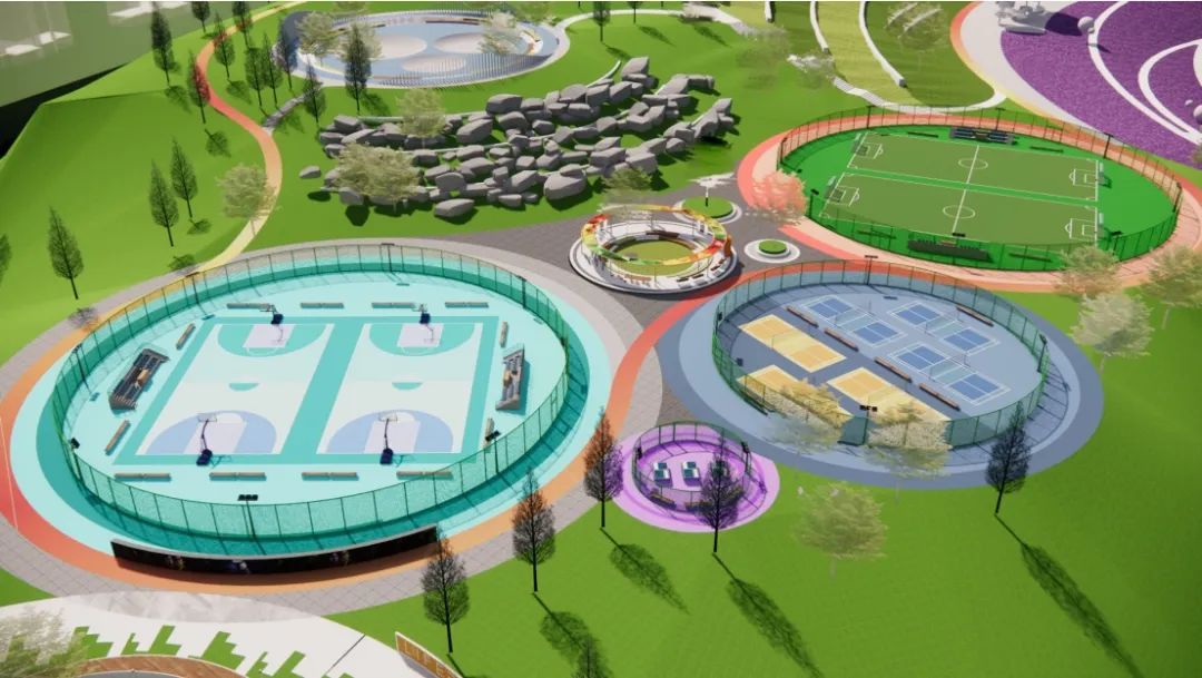 龙祥康体项目|新疆骑马山文体公园自然与创意的完美结合-37