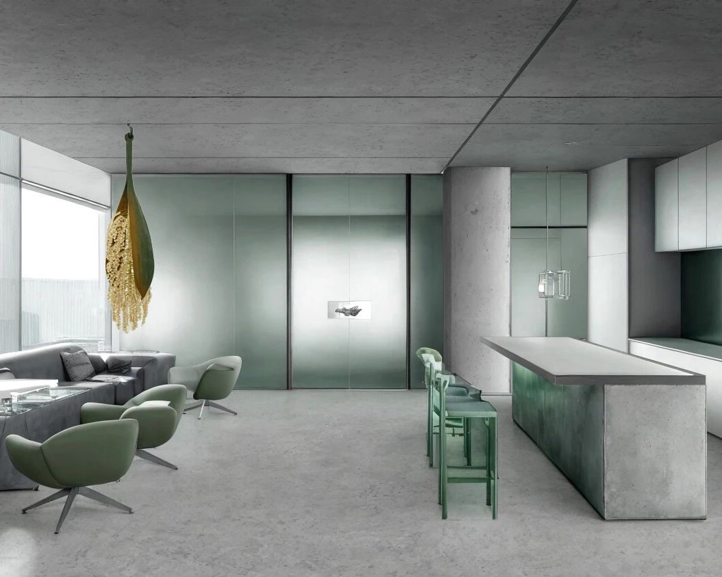 都市中的绿色疗愈办公空间设计丨广州GBD设计机构-29