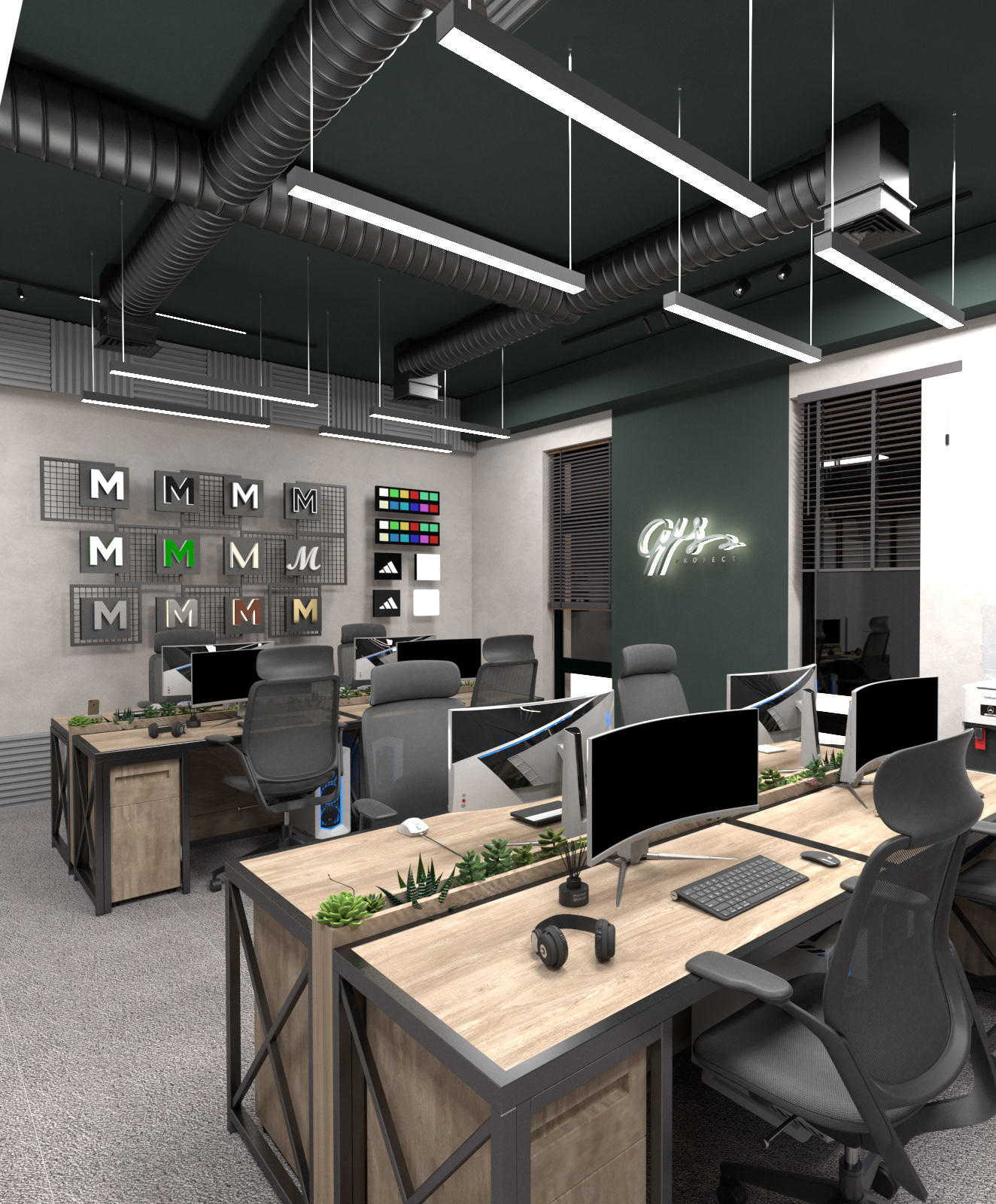 GITS PROJECT Workplace Interior Design-3
