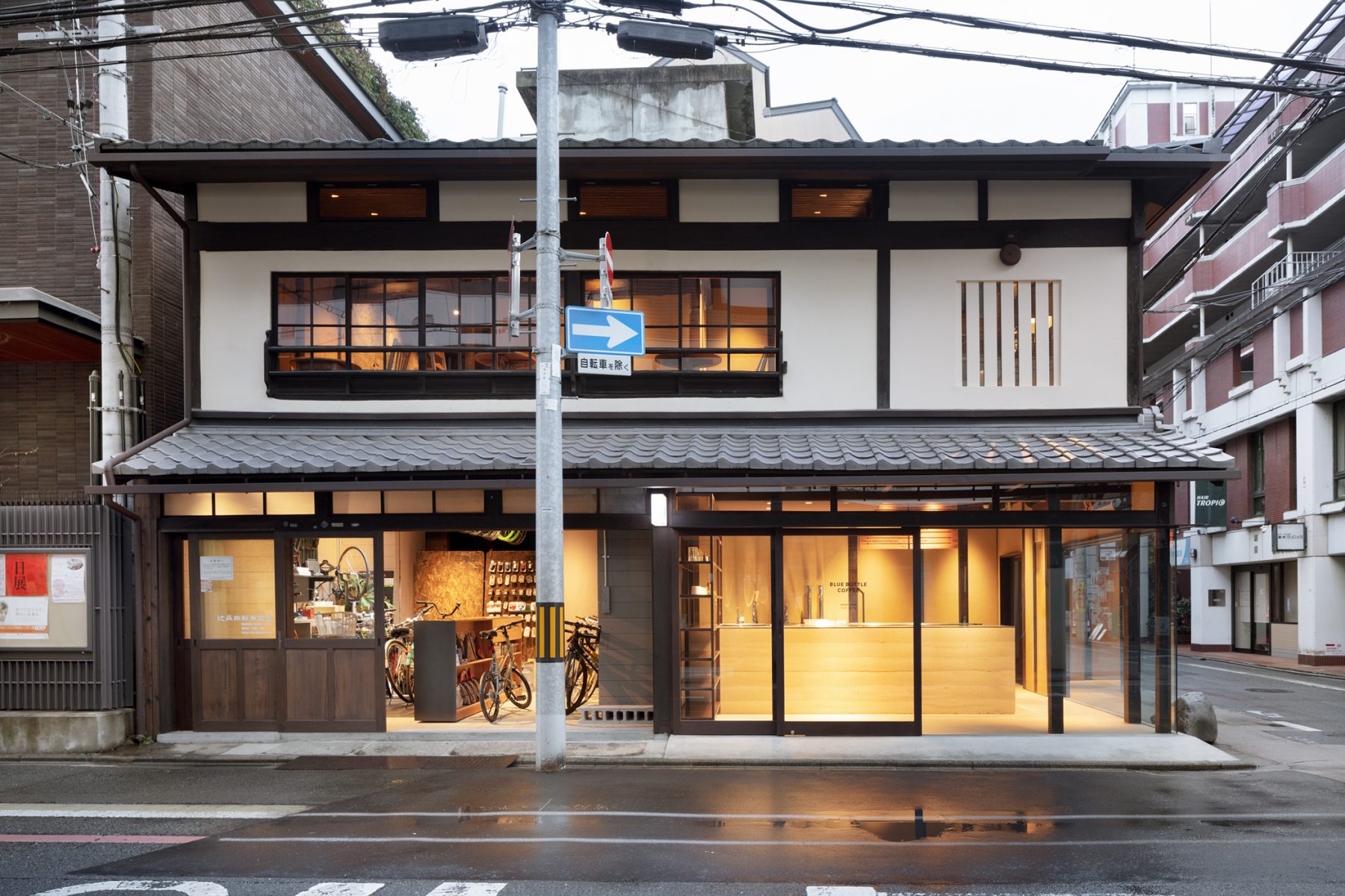 Blue Bottle Coffee Kyoto Rokkaku Cafe | Schemata Architects / Jo Nagasaka-2
