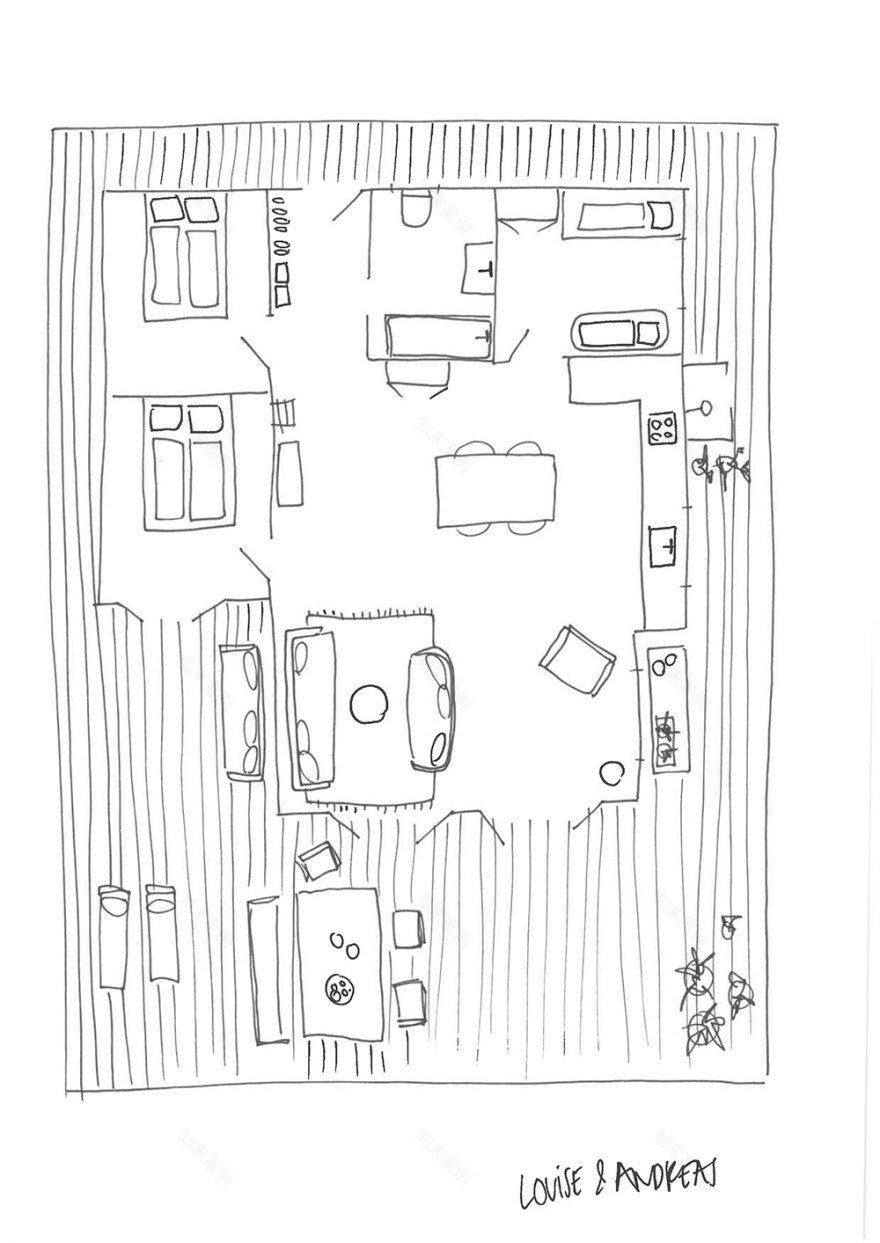 丹麦清新海滨度假小屋设计-16