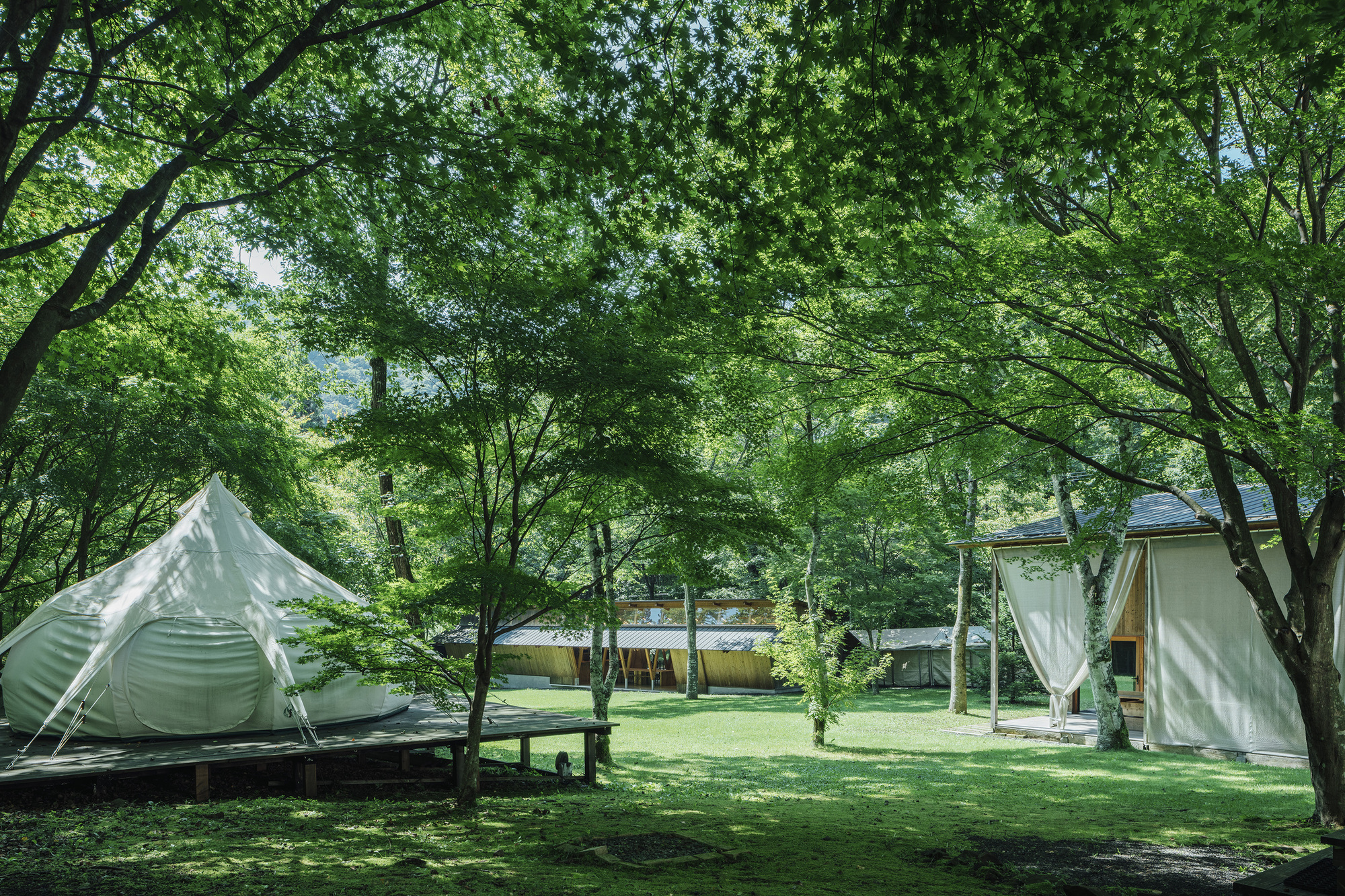 三屋顶木材大厅丨日本丨OOTT-40