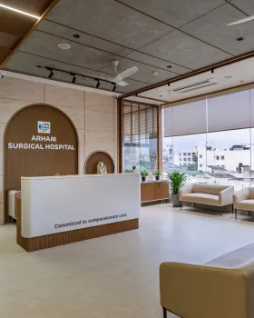 Modern Hospital Interior at Ratnanjali Solitaire
