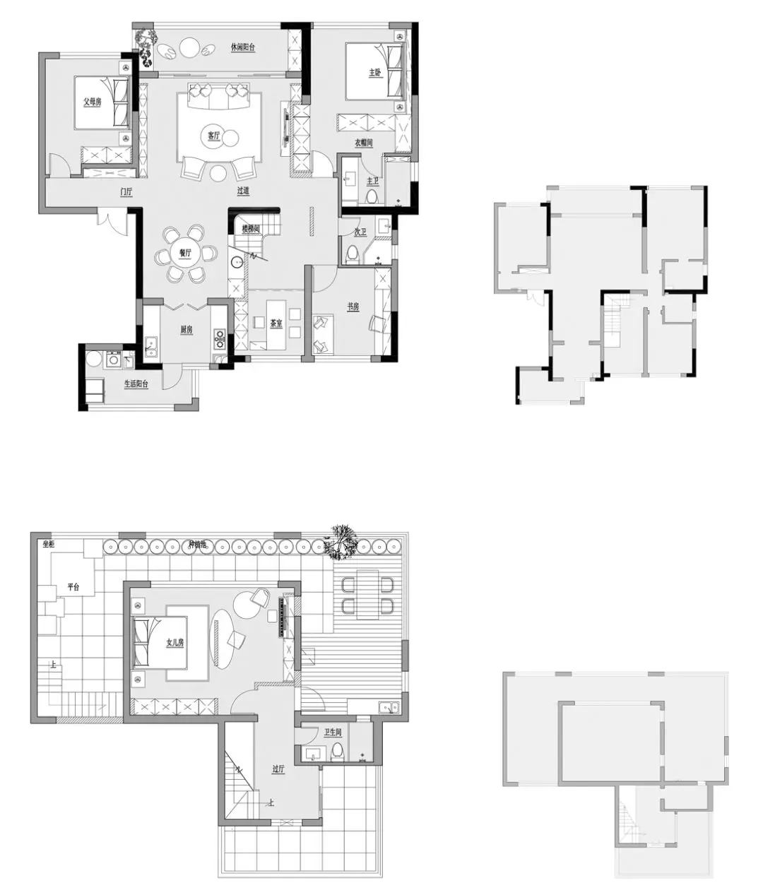 奶油诗意 · 现代雅致家庭空间设计丨中国成都丨清羽设计-14