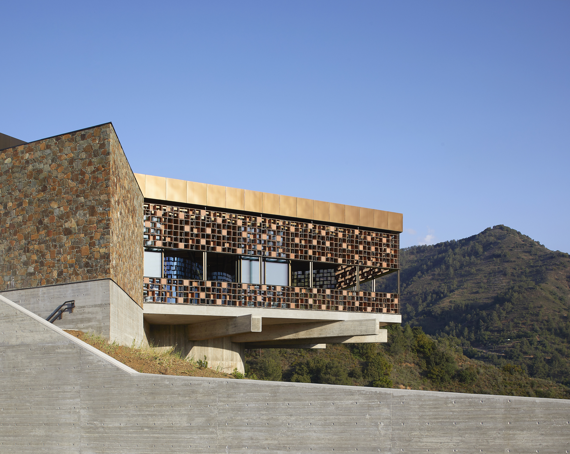 Lampadistis 葡萄酒酒厂丨塞浦路斯丨Eraclis Papachristou Architects-0