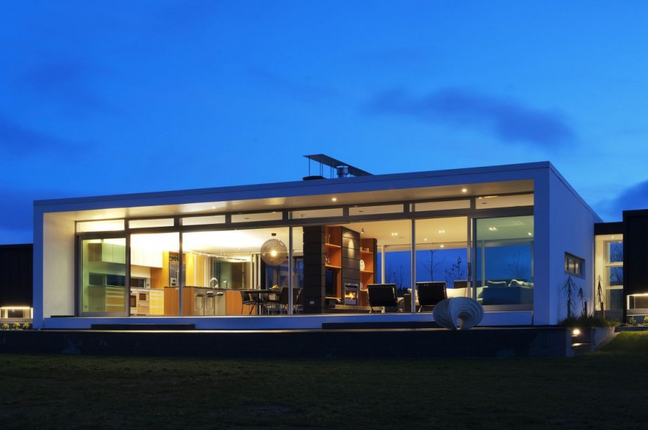 豪华别墅 现代风格简约 新西兰Dixon现代别墅-48