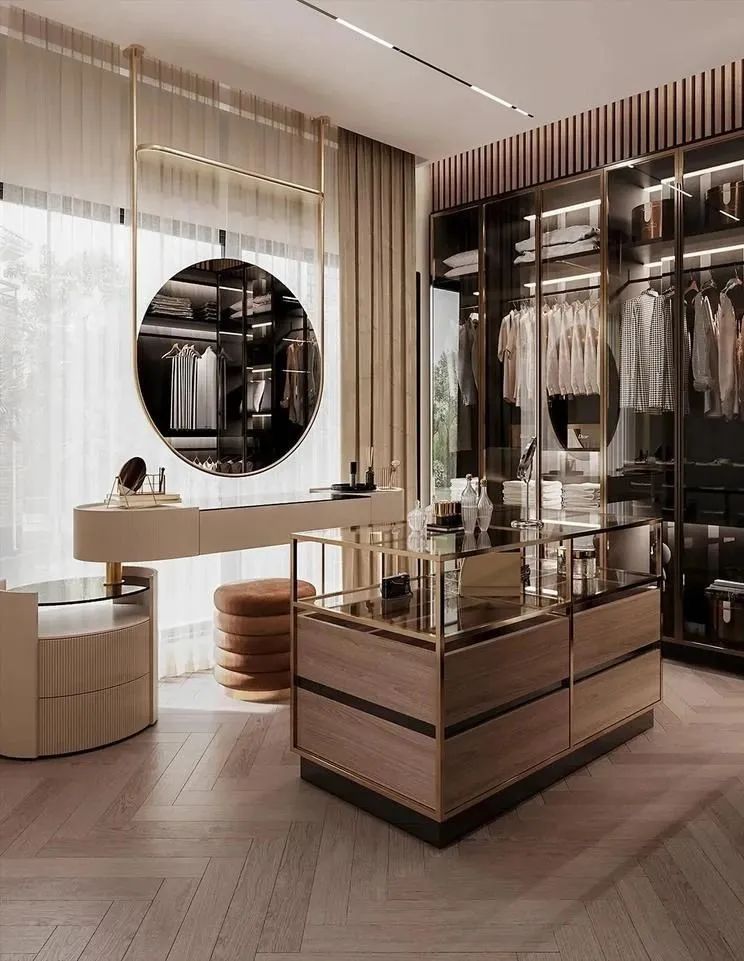 别墅大宅衣帽间空间装修-25