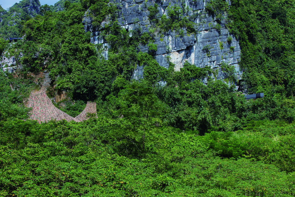 弄岗森林公园接待中心（2017）（原地建筑）设计-6