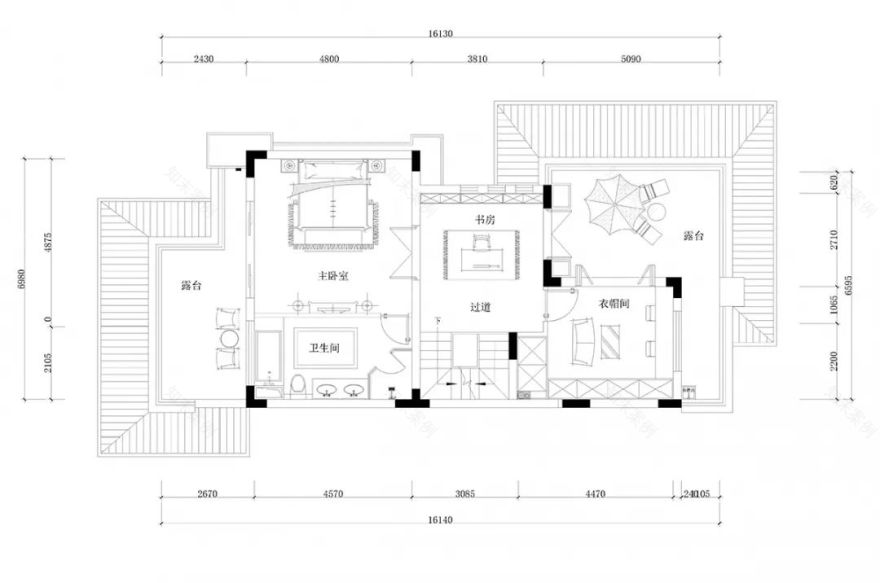 重庆独栋别墅美式轻奢风设计丨中国重庆丨重庆乔金斯-5