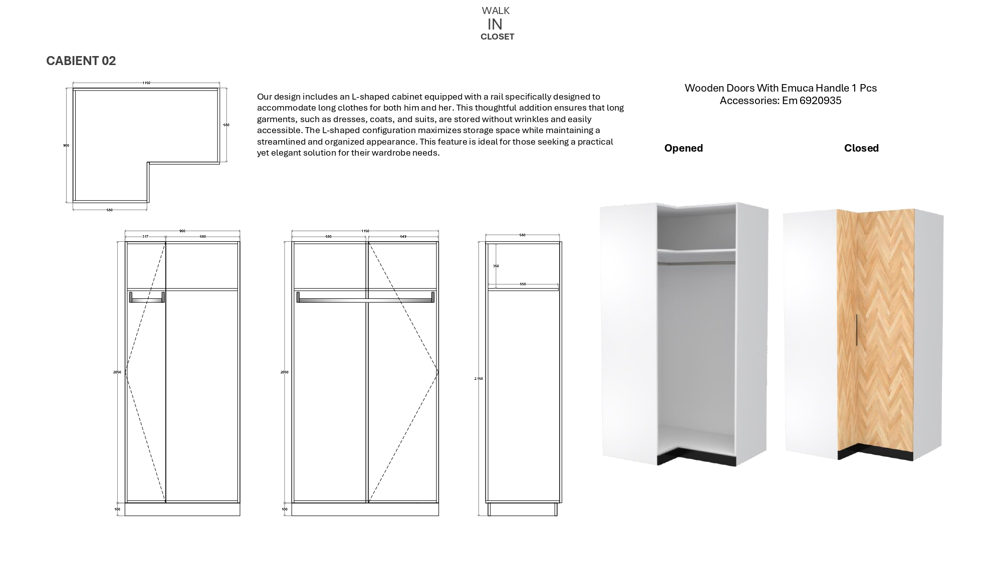 步入式衣帽间及衣柜设计-18