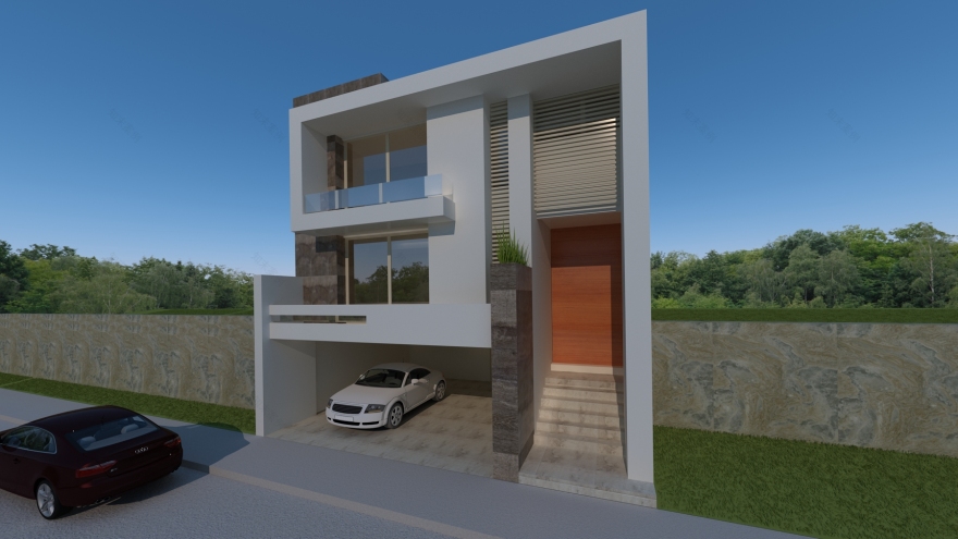 欧洲 9 号住宅的现代室内设计-0