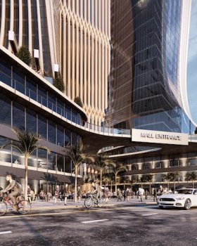 金字塔塔（注：Pyramids Tower这种表达可能不太符合常见的命名逻辑，Pyramids是金字塔的复数形式，Tower是塔，这样的组合可能是特定场所的名称，若有更明确的背景信息，翻译可能会更精准） 丨埃及