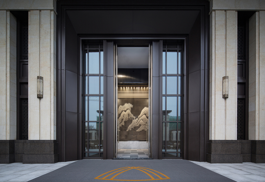 徐州万科翡翠天御售楼处 | 幽微蕴藉,空灵清远-7