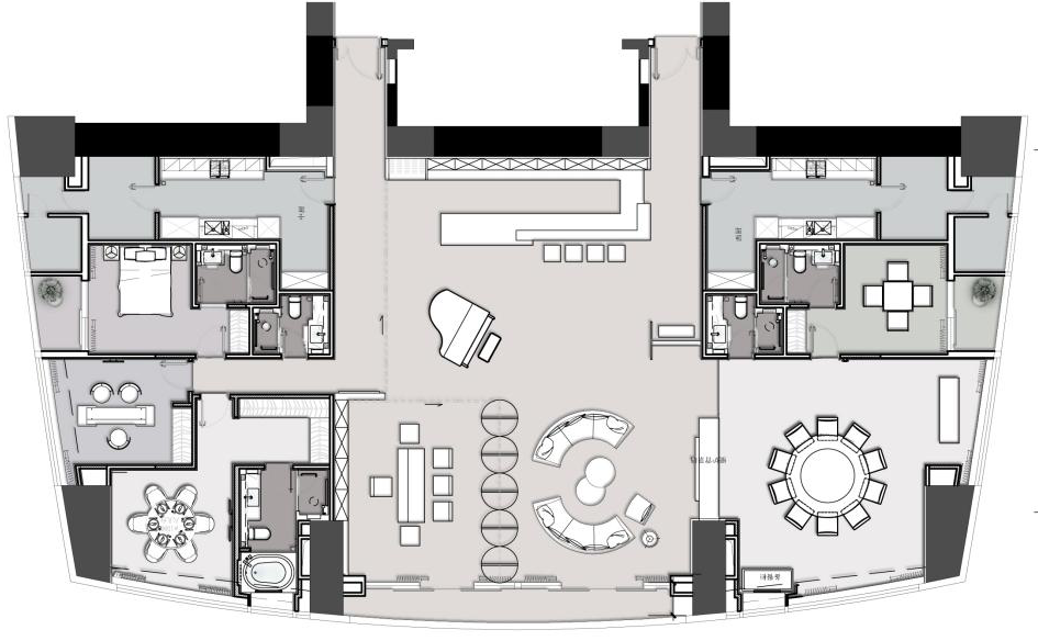 深圳东海国际云端会所 | 轻奢美学,海景尽收眼底-116