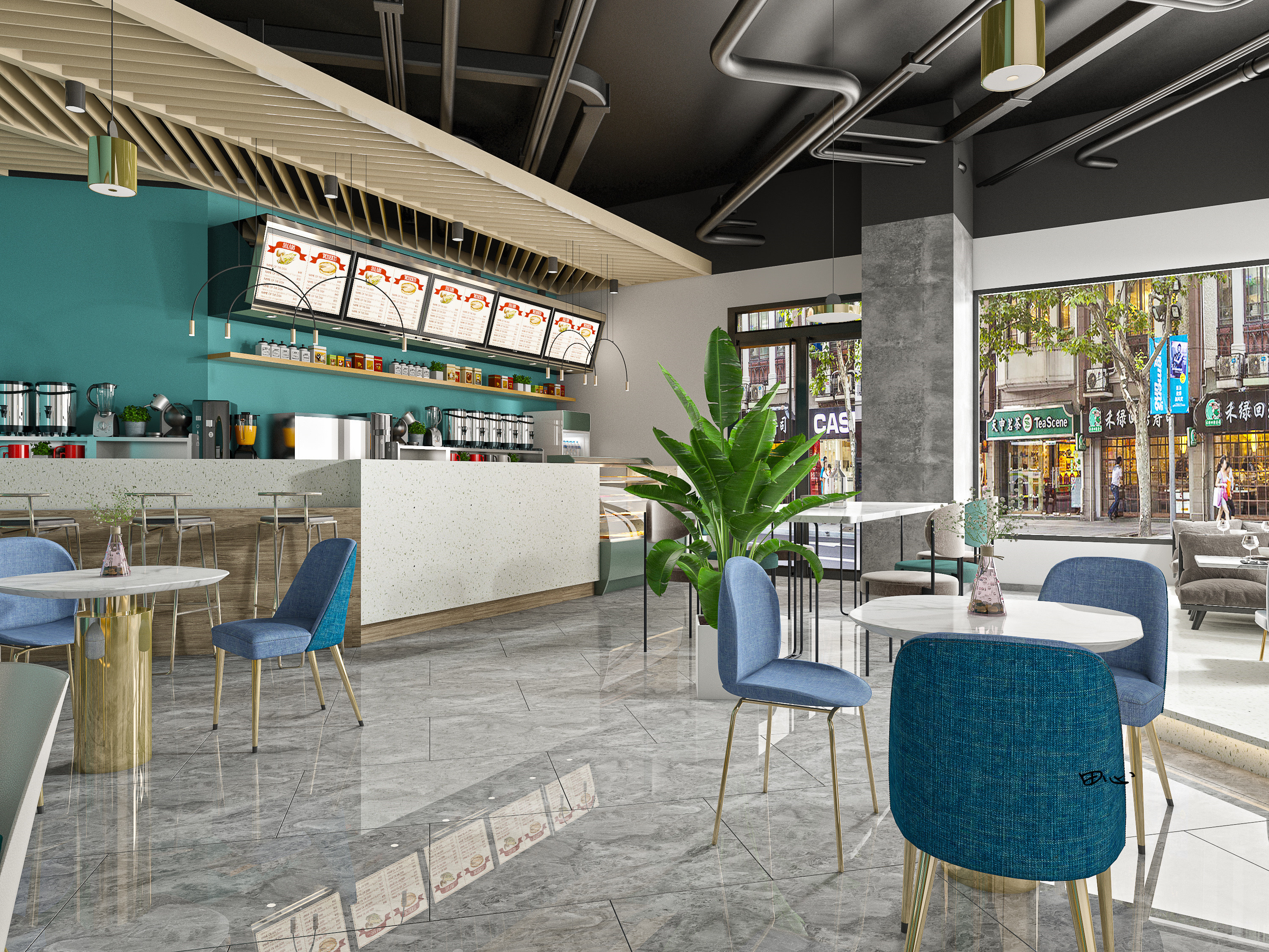 咖啡厅设计探索社交状态-6