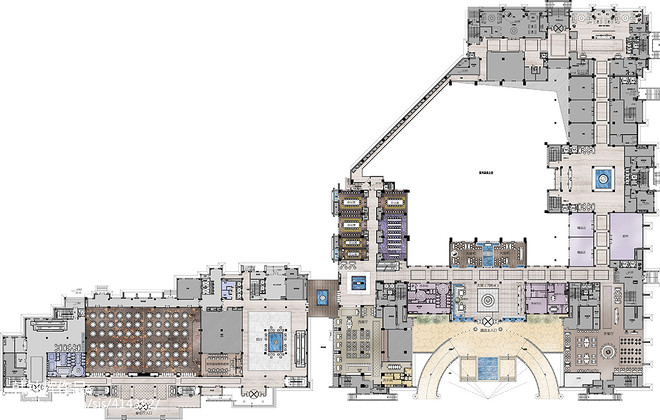 大连碧龙潭温泉度假村酒店空间装修丨中国大连-10