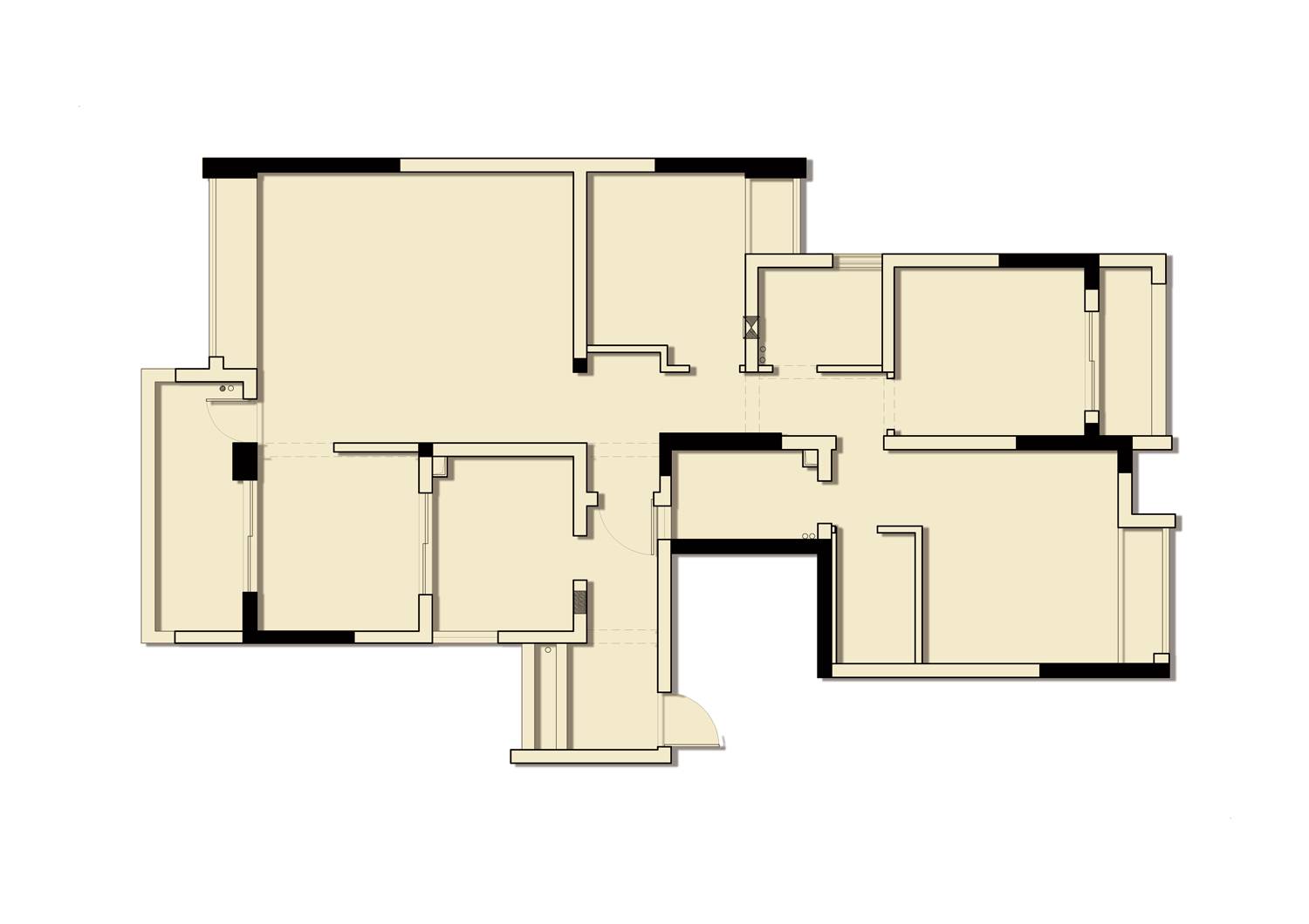 现代美式家居中的音乐时光-14