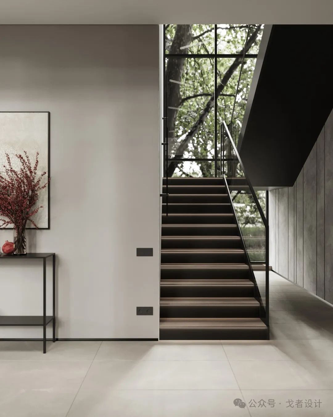 现代高级别墅空间|北京戈者设计-5