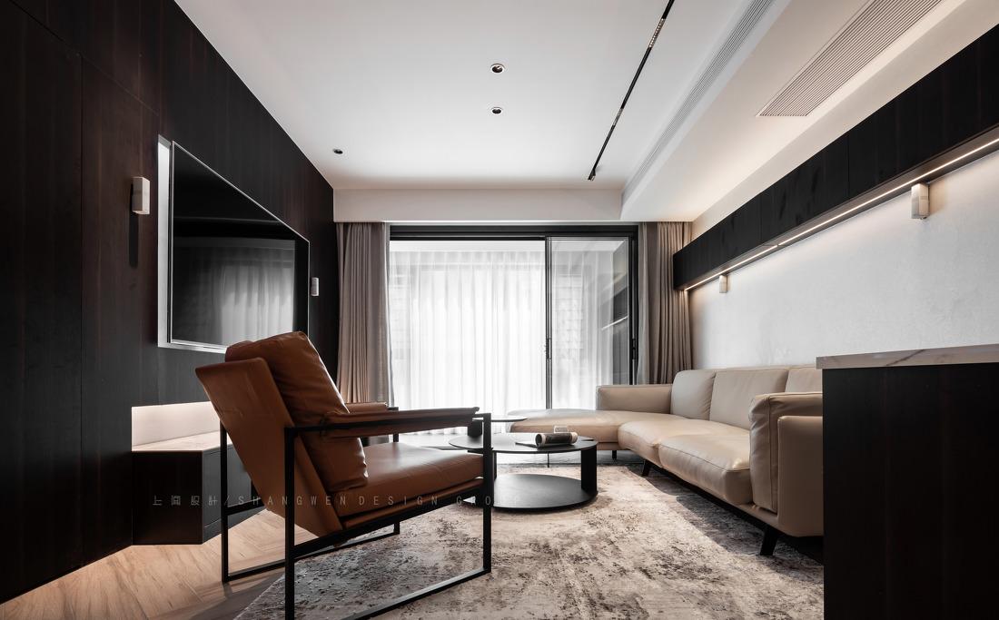 李峯丨平层丨上闻设计 ▏100㎡精致生活空间，理想家-3