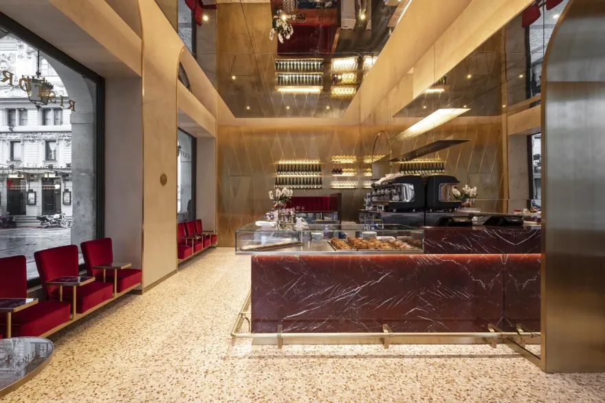 米兰 Il Foyer alla Scala 餐厅 | 精致设计,完美融合-20