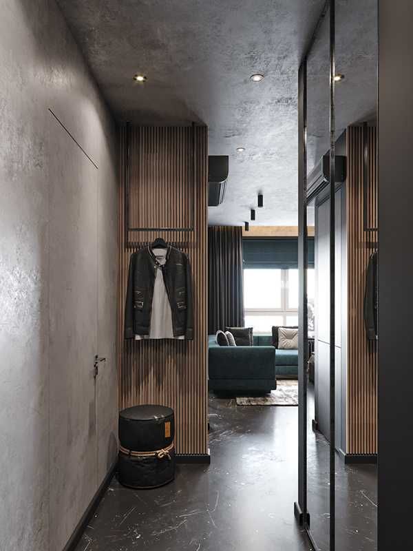 Квартира-студия в стиле лофт - 6 проектов, Фото интерьеров-235