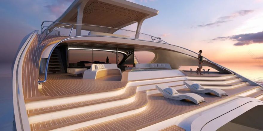 意大利 Oneiric 双体船丨Zaha Hadid Architects-22
