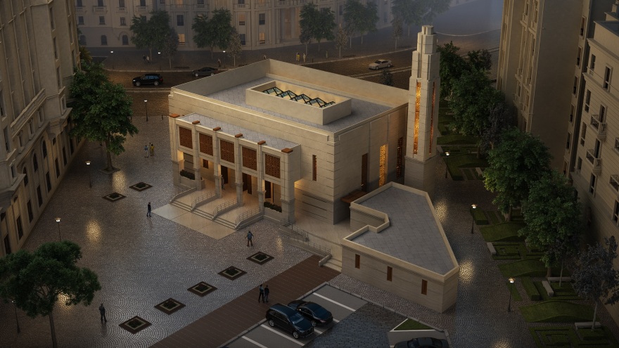 多功能综合体方案丨Sameh Morsi architecture-25