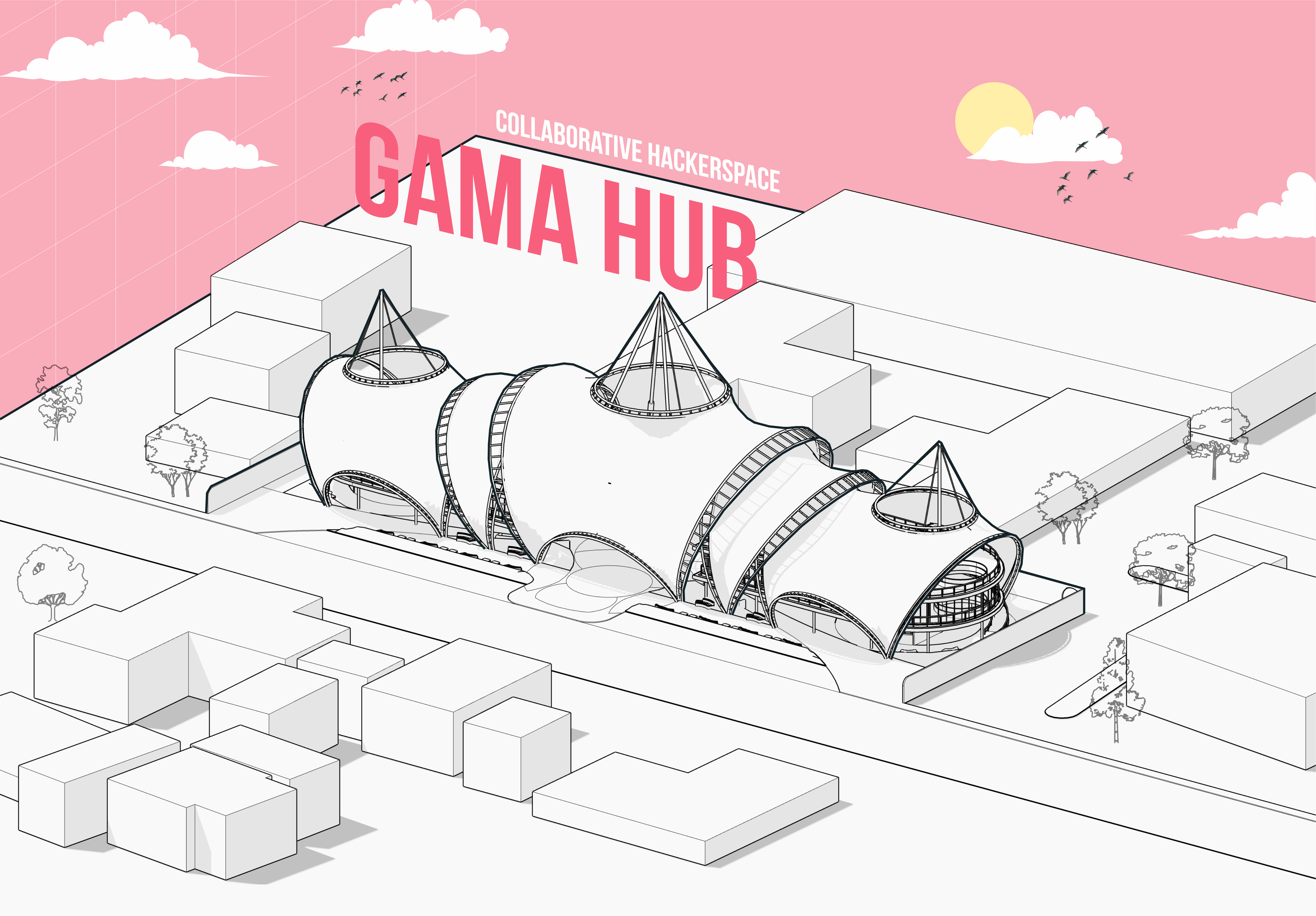 伽马中心：协作式黑客空间丨Setia Aji Wardana-50