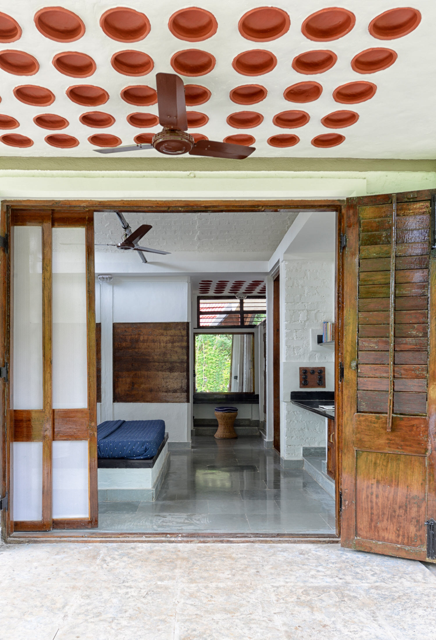 孟买郊外生态农舍丨印度丨The Vrindavan Project-6