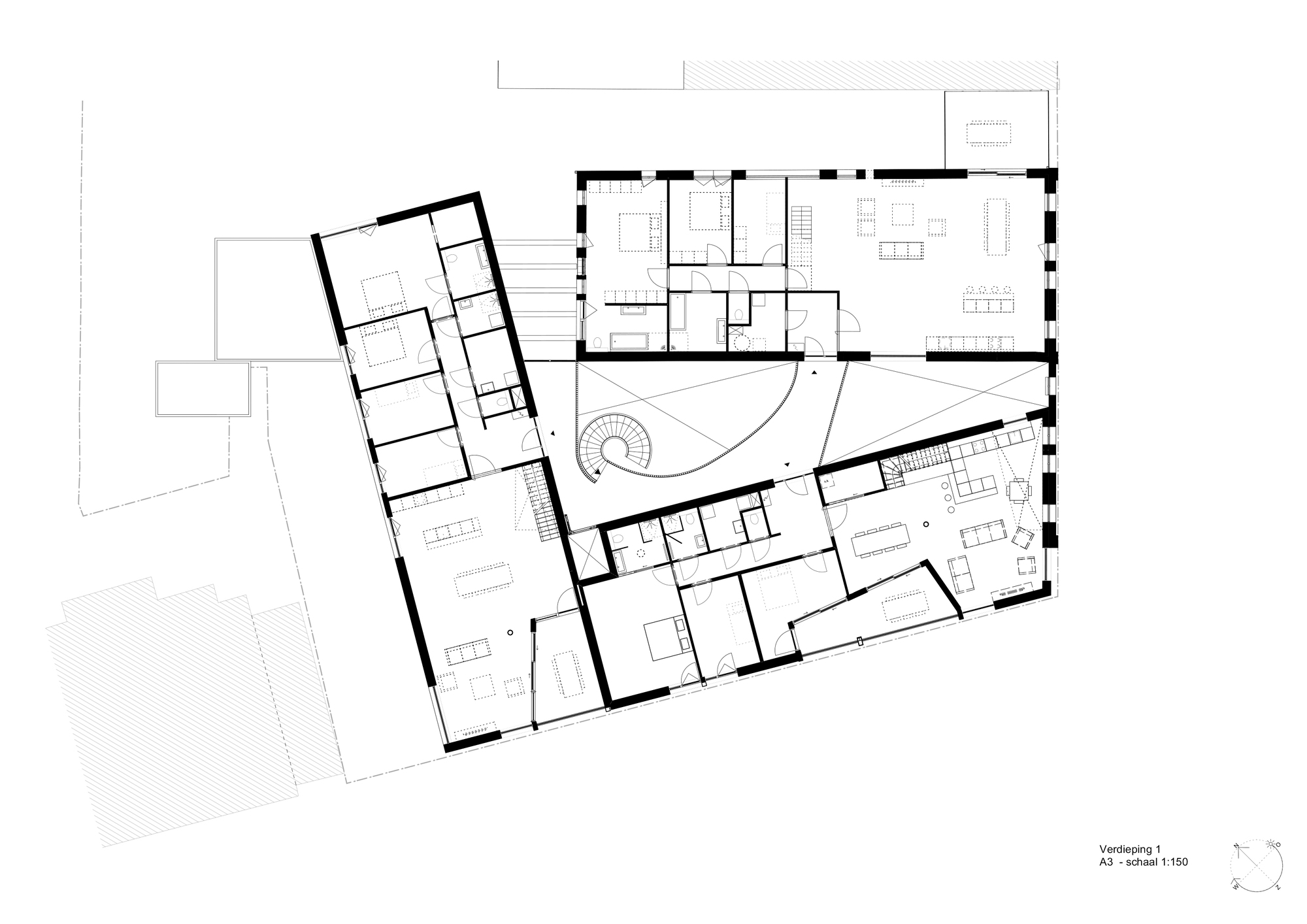 斯塔德豪德斯霍夫公寓丨荷兰丨stats architecten-25