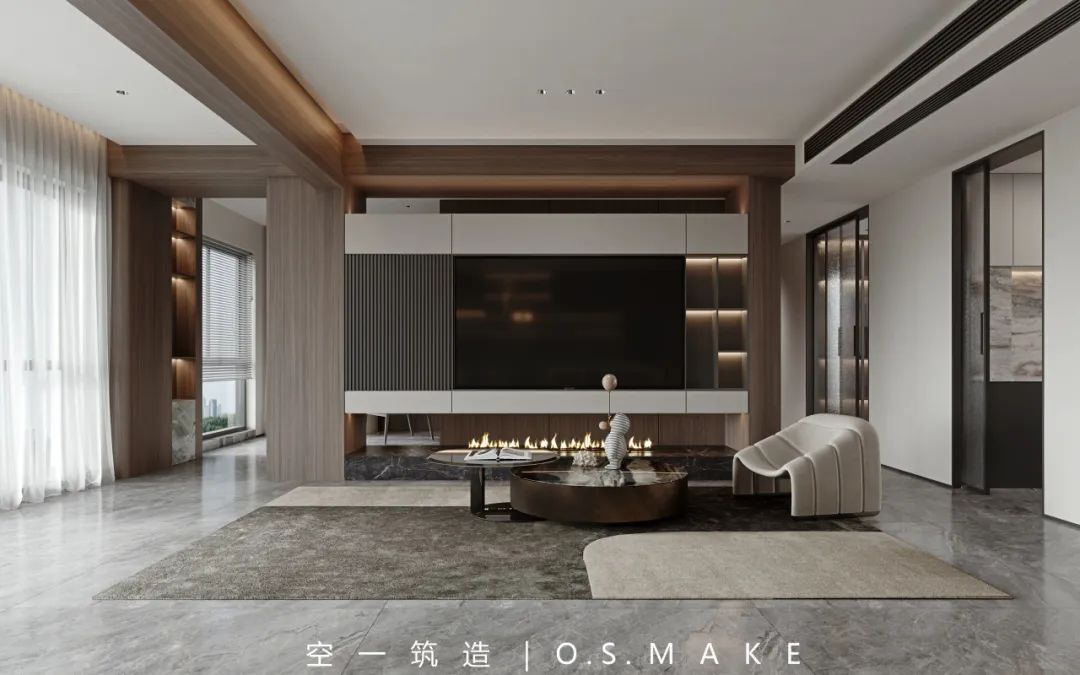 意式极简,壹号院的沉郁魅力丨中国重庆丨空一筑造|O.S.MAKE-86