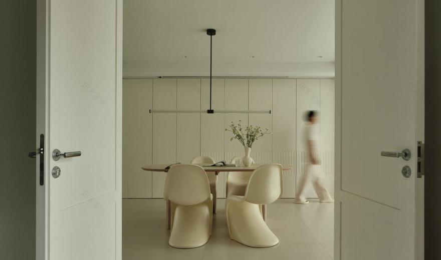 奶油系轻复古装修丨中国南京-21