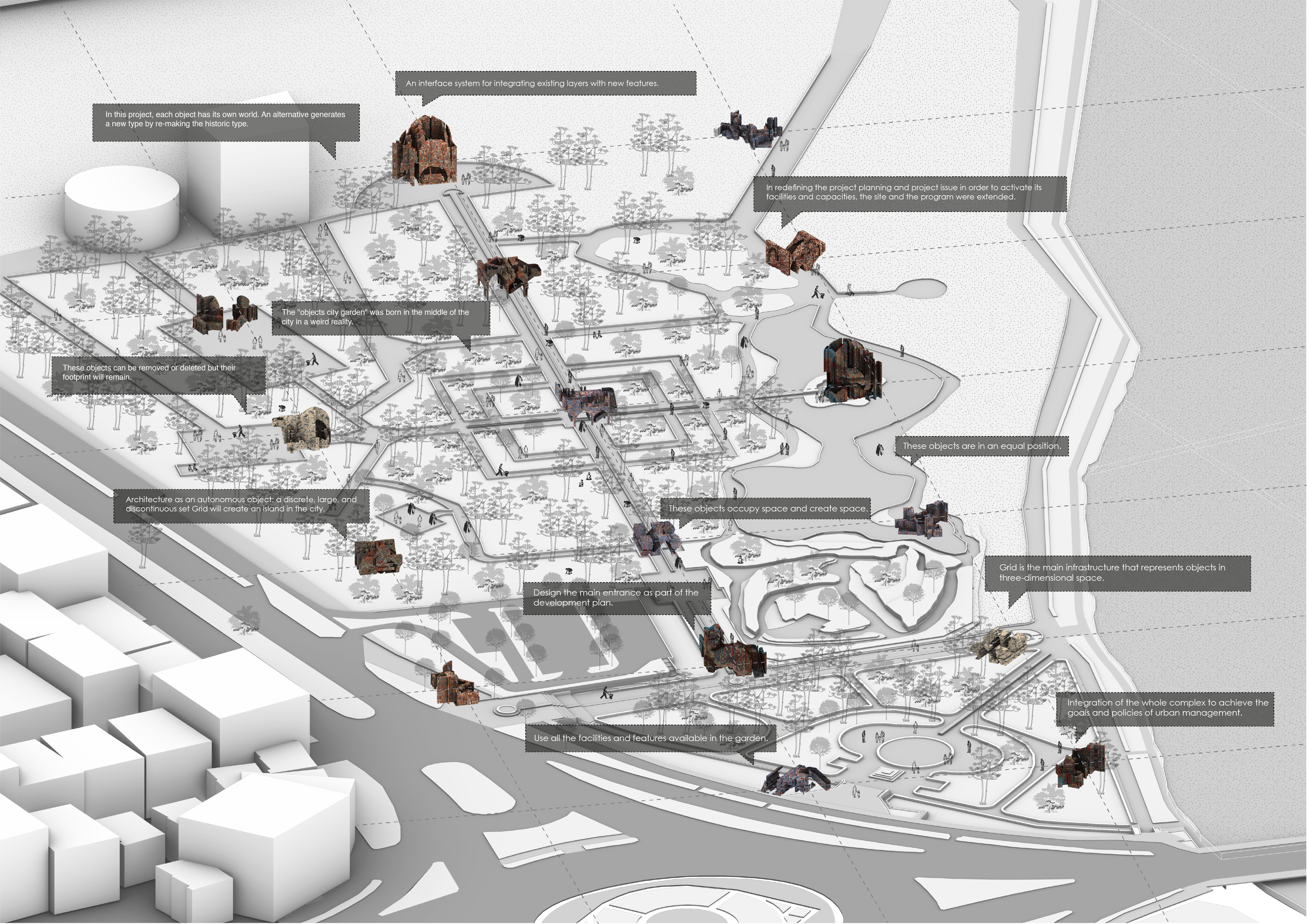 物体的城市花园丨伊朗丨Hexa office-46