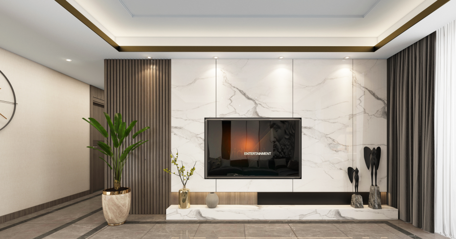 济南君御世家 160 平现代简约空间设计-8