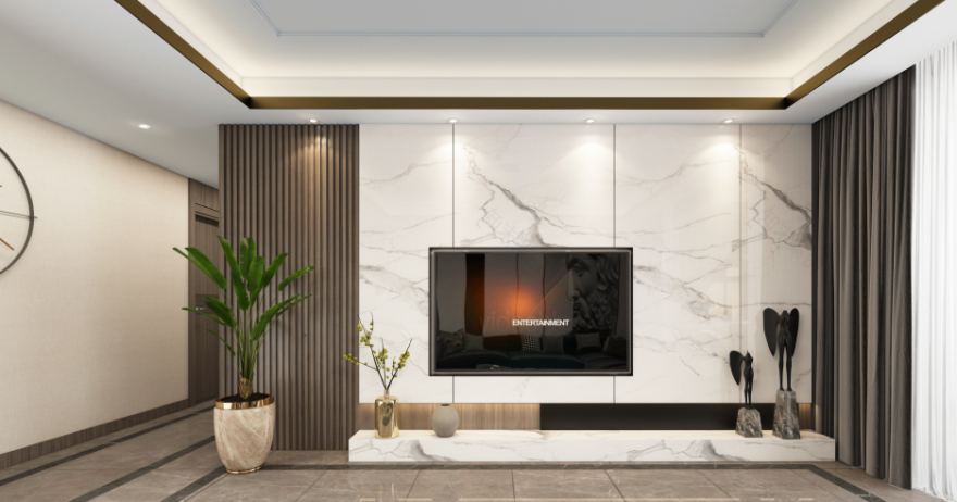 济南君御世家 160 平现代简约空间设计-8