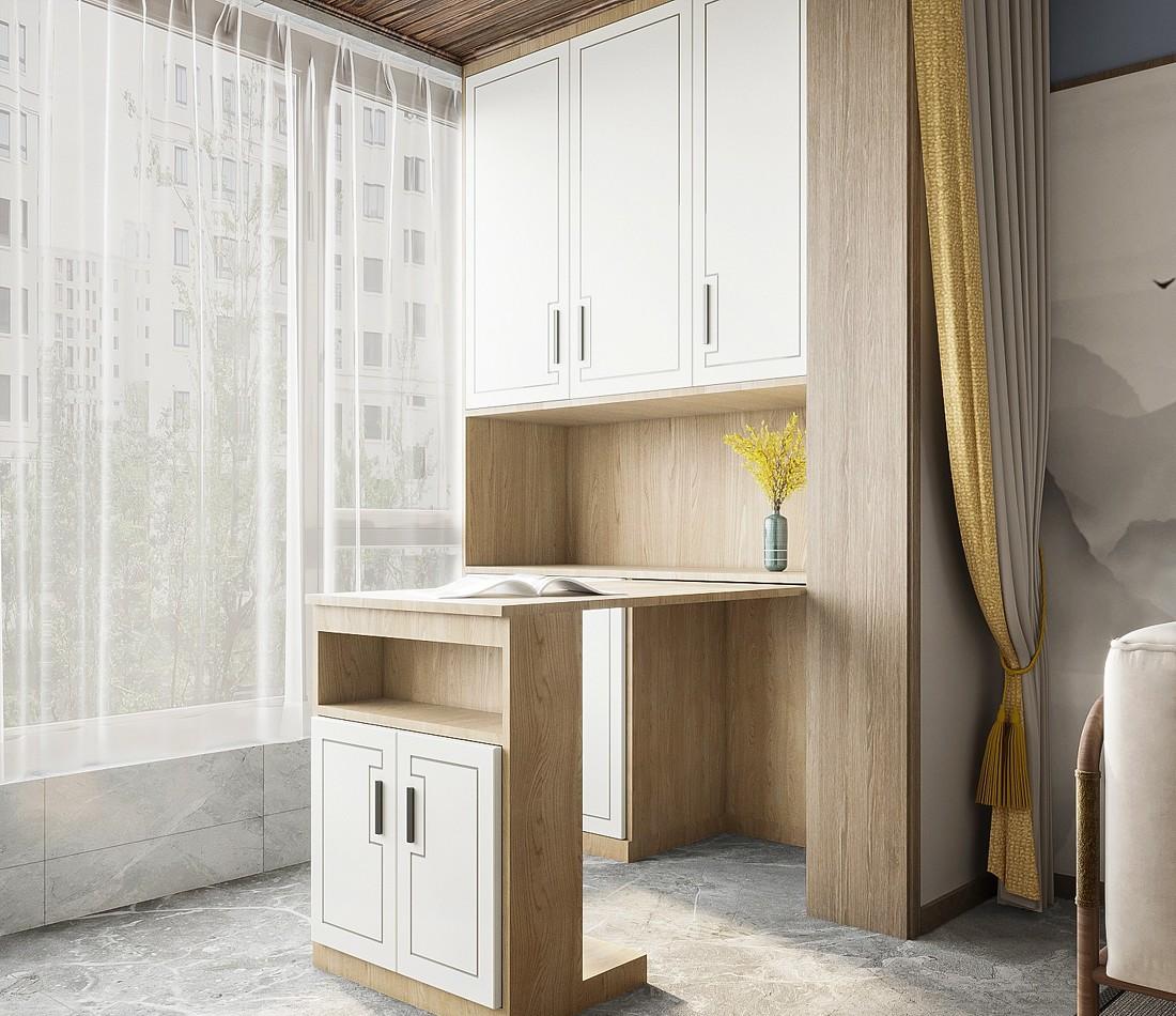 
虞美人 - 现代禅意空间丨云端点墨设计 -5