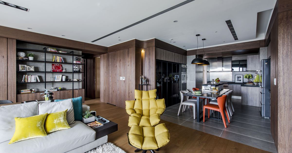 IS国际设计--35.8坪三房现代风-15