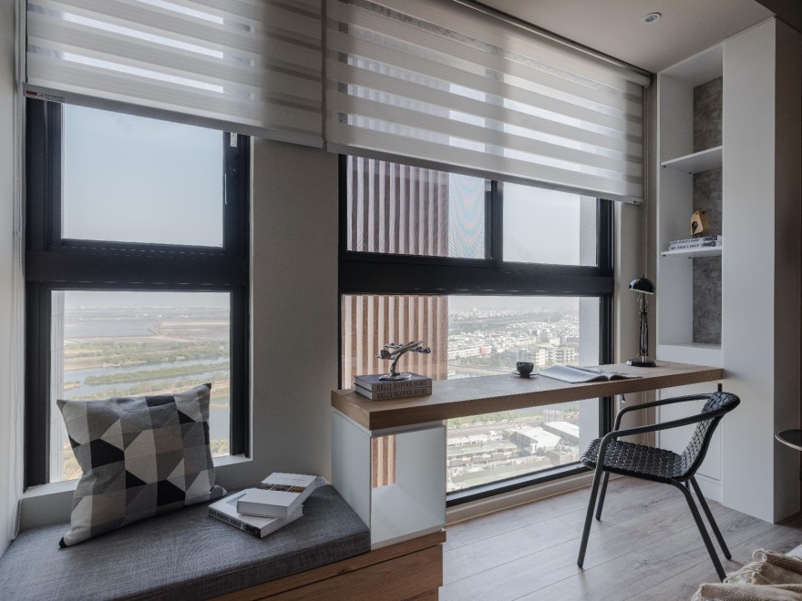 海暮色——现代风住宅 同育空间设计-20