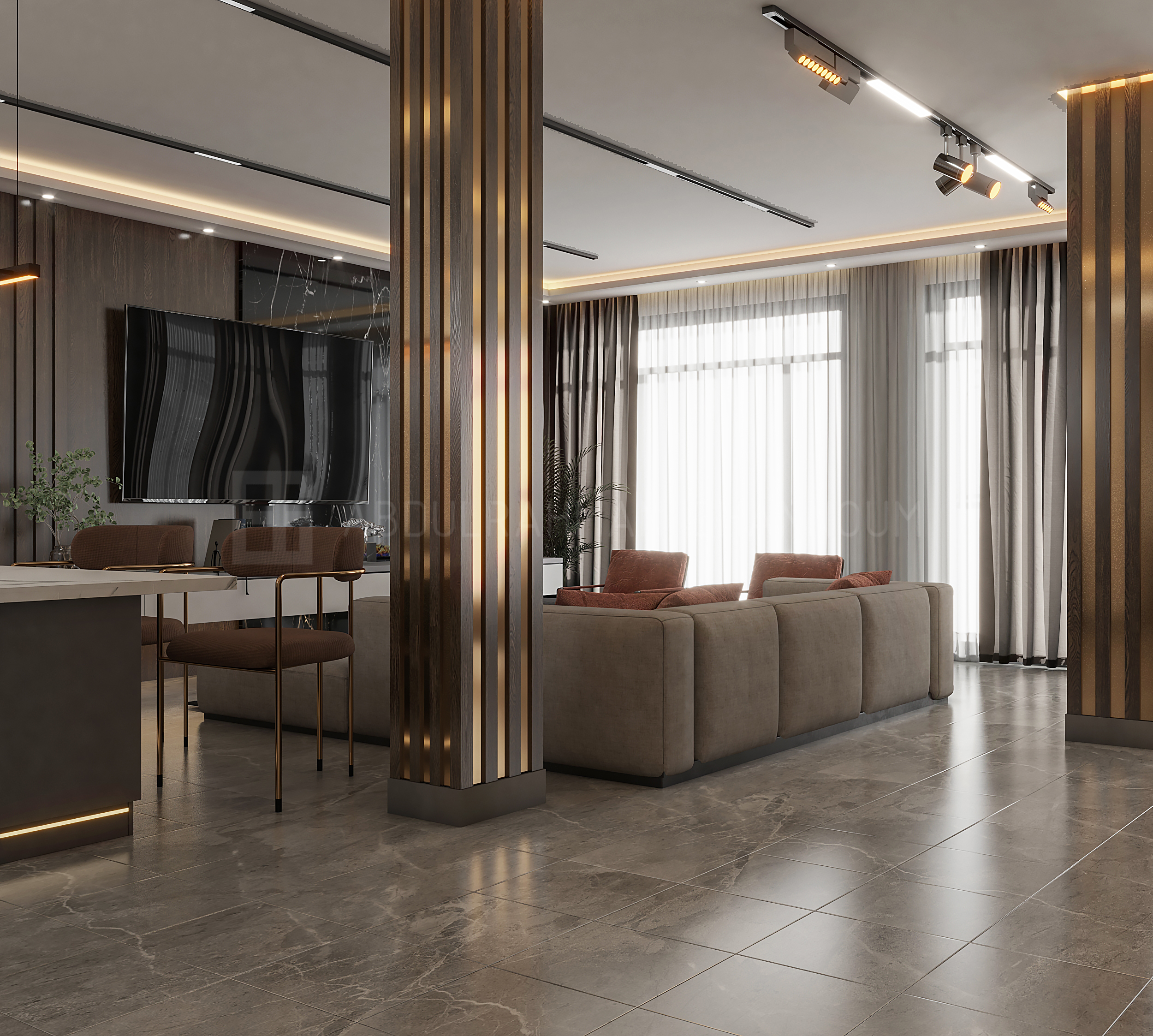 别墅楼层设计丨Eng. Abdulrahman Ghannoum-12