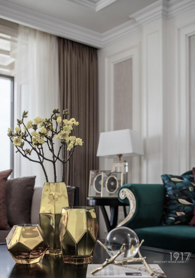 缤纷1917软装丨平层丨和光同尘，谱写万种风情-0